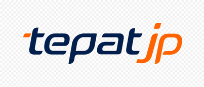 Logo tepatjp berwarna lembut